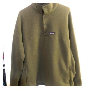 XL Patagonia 1/4 button fleece